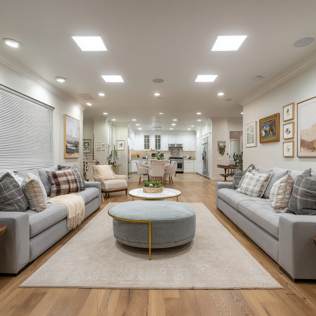 Luxury treatment facility common area