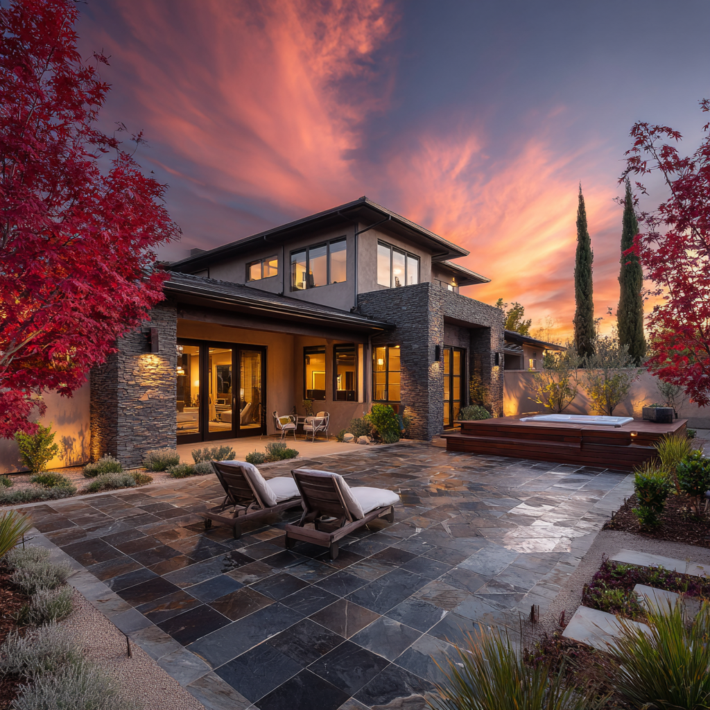 Luxury treatment facility setting